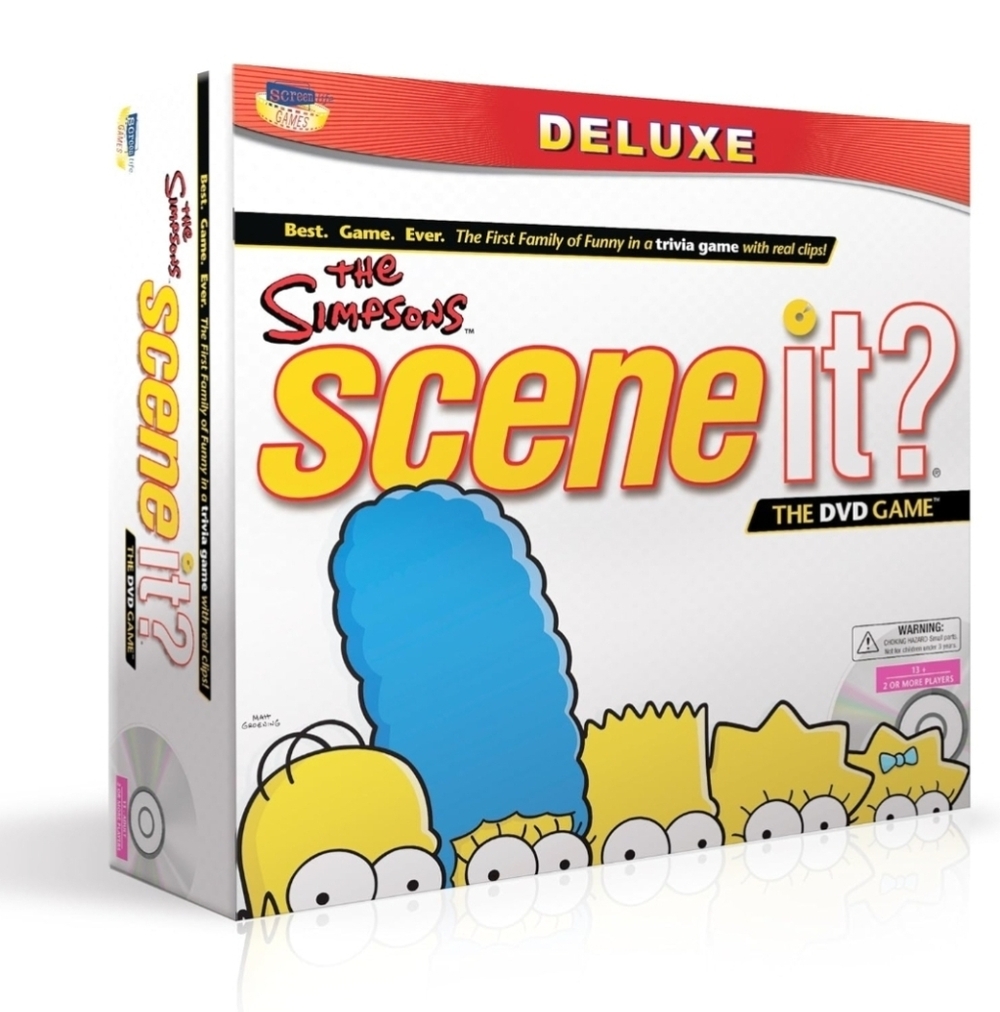 The Simpsons Scene It? Deluxe DVD Game 2009 Sealed New